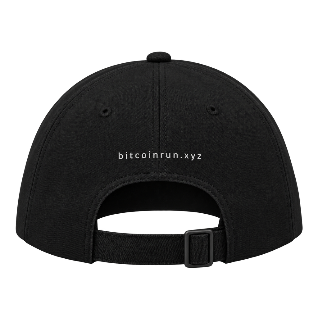 BitcoinRun Founding Edition black cap back